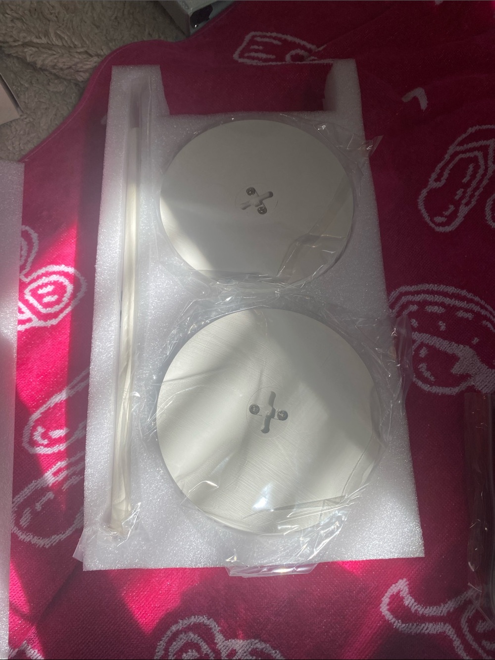 LED Rechargeable Table Lamp - White (2-Pack) - Picture 3 of 4